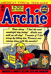 Cover Thumbnail for Archie Comics (Archie, 1942 series) #53