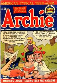 Cover Thumbnail for Archie Comics (Archie, 1942 series) #68