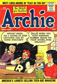 Cover Thumbnail for Archie Comics (Archie, 1942 series) #73
