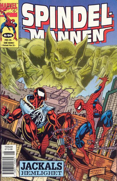 Cover for Spindelmannen (SatellitFörlaget, 1988 series) #8/1996