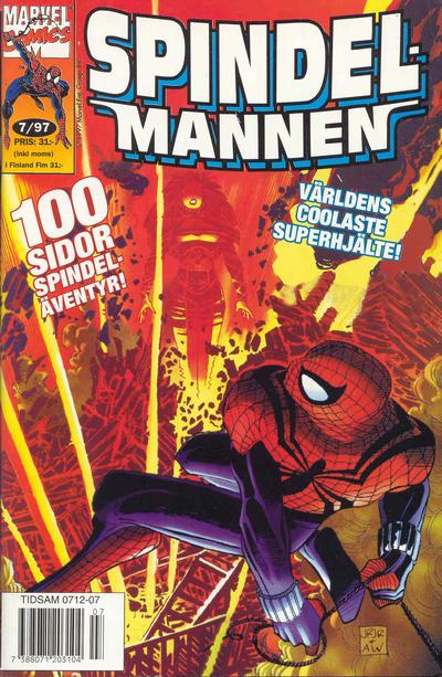 Cover for Spindelmannen (Semic, 1997 series) #7/1997
