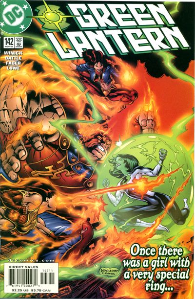 Cover for Green Lantern (DC, 1990 series) #142 [Direct Sales]