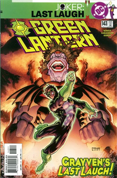 Cover for Green Lantern (DC, 1990 series) #143 [Direct Sales]