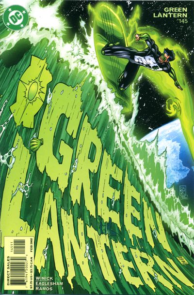 Cover for Green Lantern (DC, 1990 series) #145 [Direct Sales]