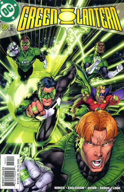 Cover for Green Lantern (DC, 1990 series) #150 [Direct Sales]