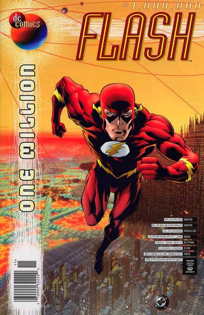 Cover for Flash (DC, 1987 series) #1,000,000 [Newsstand]
