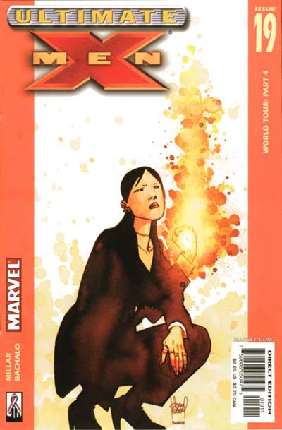 Cover for Ultimate X-Men (Marvel, 2001 series) #19 [Direct Edition]