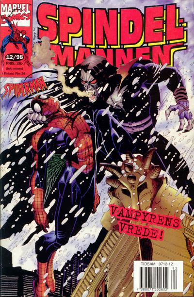 Cover for Spindelmannen (Egmont, 1997 series) #12/1998