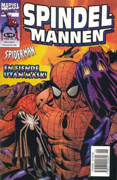 Cover for Spindelmannen (Egmont, 1997 series) #6/1999