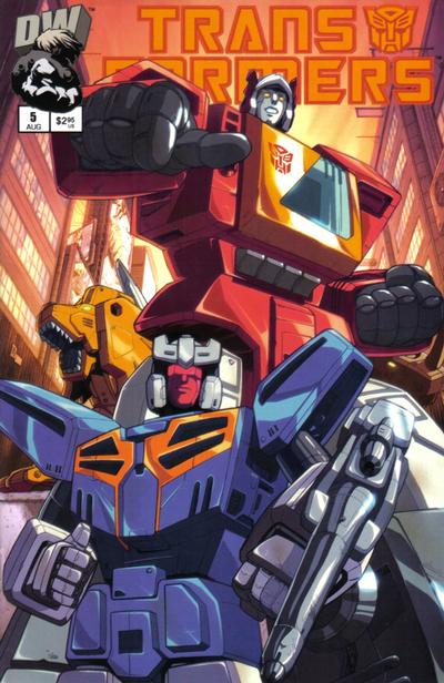 Cover for Transformers: Generation 1 (Dreamwave Productions, 2002 series) #5 [Autobots Cover]