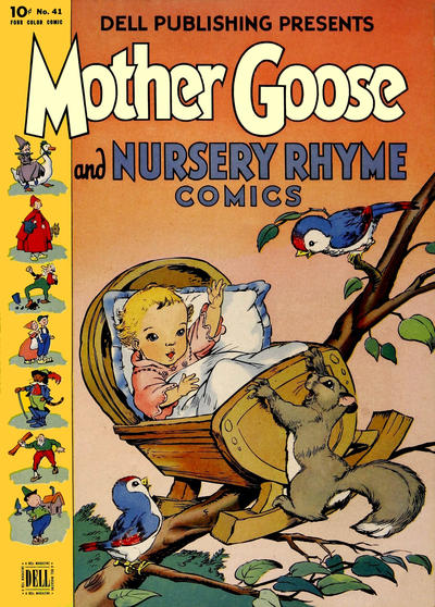 Cover for Four Color (Dell, 1942 series) #41 - Mother Goose and Nursery Rhyme Comics