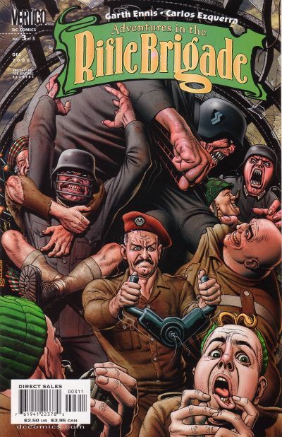 Cover for Adventures in the Rifle Brigade (DC, 2000 series) #3