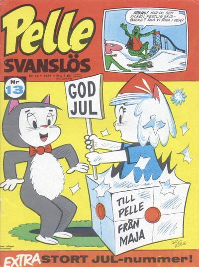 Cover for Pelle Svanslös (Semic, 1965 series) #13/1965