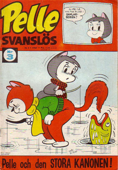 Cover for Pelle Svanslös (Semic, 1965 series) #3/1967