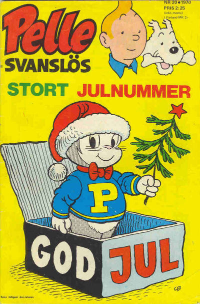 Cover for Pelle Svanslös (Semic, 1965 series) #20/1970