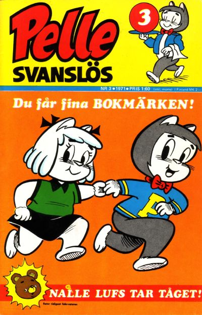 Cover for Pelle Svanslös (Semic, 1965 series) #3/1971