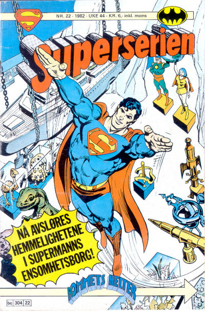 Cover for Superserien (Semic, 1982 series) #22/1982