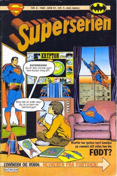 Cover for Superserien (Semic, 1982 series) #8/1983