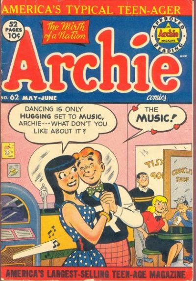 Cover for Archie Comics (Archie, 1942 series) #62