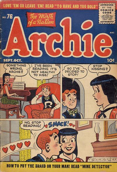 Cover for Archie Comics (Archie, 1942 series) #76