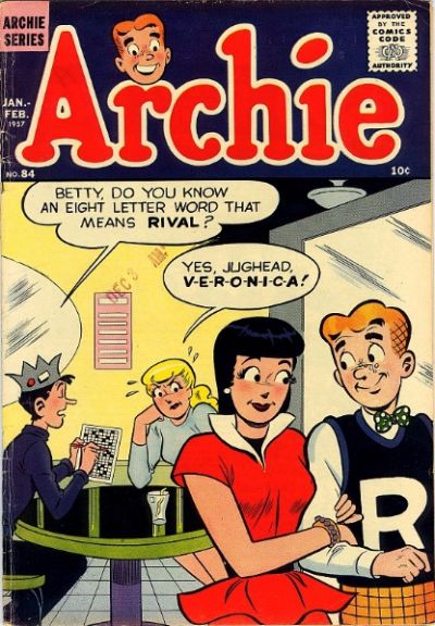 Cover for Archie Comics (Archie, 1942 series) #84
