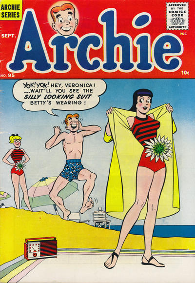 Cover for Archie Comics (Archie, 1942 series) #95