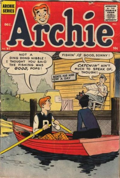 Cover for Archie Comics (Archie, 1942 series) #97