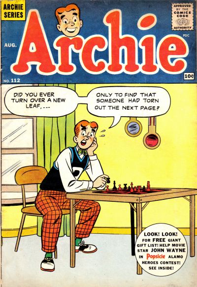 Cover for Archie (Archie, 1959 series) #112