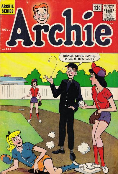 Cover for Archie (Archie, 1959 series) #141