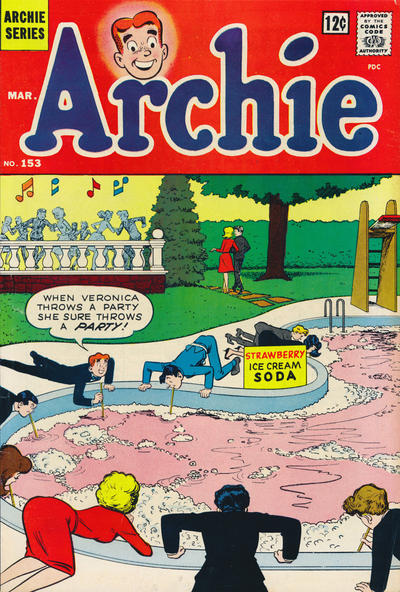 Cover for Archie (Archie, 1959 series) #153