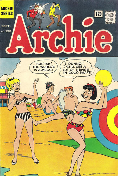 Cover for Archie (Archie, 1959 series) #158