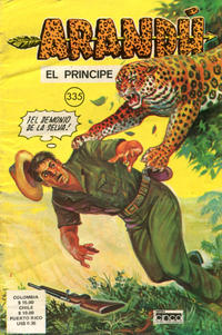 Cover Thumbnail for Arandú, El Príncipe de la Selva (Editora Cinco, 1977 series) #335