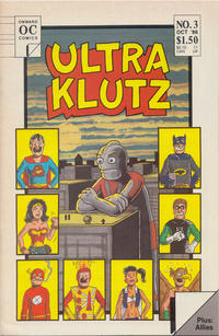 Cover Thumbnail for Ultra Klutz (Onward Comics, 1986 series) #3