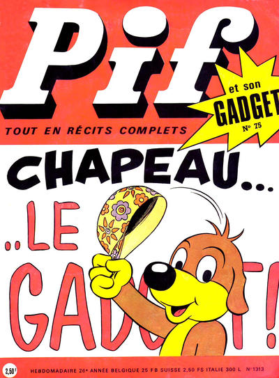 Cover for Pif Gadget (Éditions Vaillant, 1969 series) #75