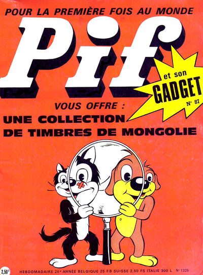 Cover for Pif Gadget (Éditions Vaillant, 1969 series) #87