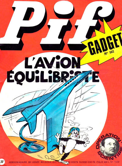 Cover for Pif Gadget (Éditions Vaillant, 1969 series) #162