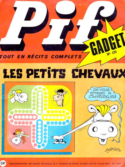 Cover for Pif Gadget (Éditions Vaillant, 1969 series) #179