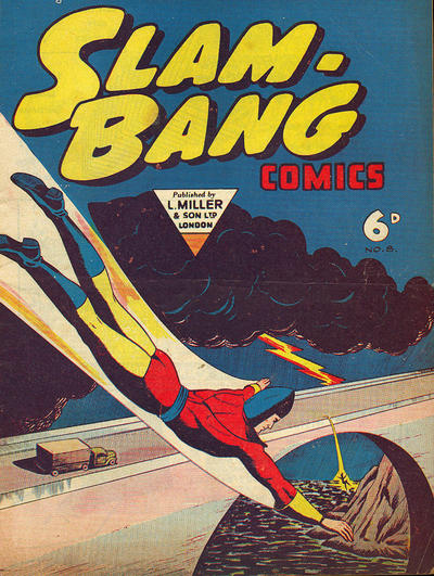 Cover for Slam-Bang Comic (L. Miller & Son, 1954 series) #8