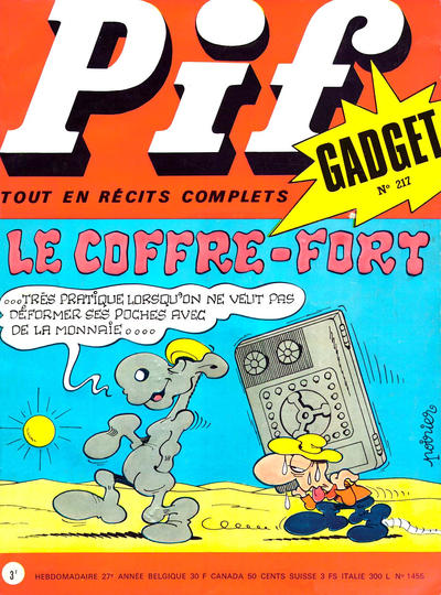 Cover for Pif Gadget (Éditions Vaillant, 1969 series) #217