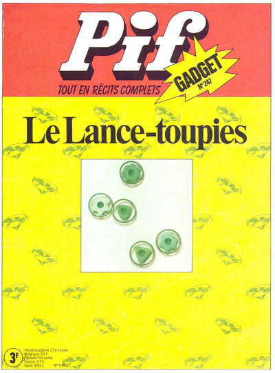 Cover for Pif Gadget (Éditions Vaillant, 1969 series) #247