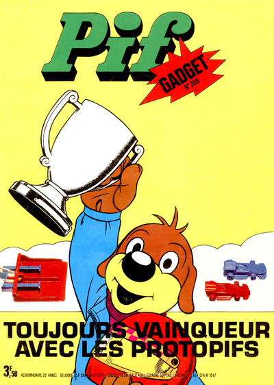 Cover for Pif Gadget (Éditions Vaillant, 1969 series) #309