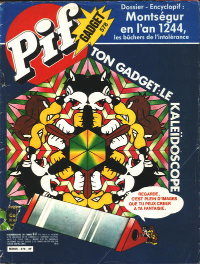 Cover for Pif Gadget (Éditions Vaillant, 1969 series) #578