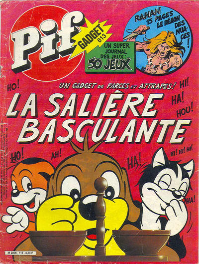 Cover for Pif Gadget (Éditions Vaillant, 1969 series) #613