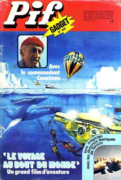 Cover for Pif Gadget (Éditions Vaillant, 1969 series) #400