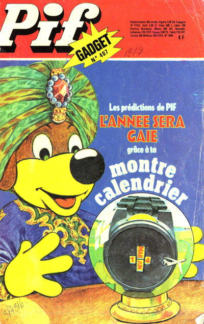 Cover for Pif Gadget (Éditions Vaillant, 1969 series) #407