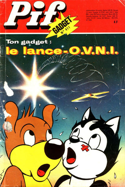 Cover for Pif Gadget (Éditions Vaillant, 1969 series) #411