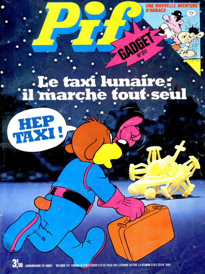 Cover for Pif Gadget (Éditions Vaillant, 1969 series) #311