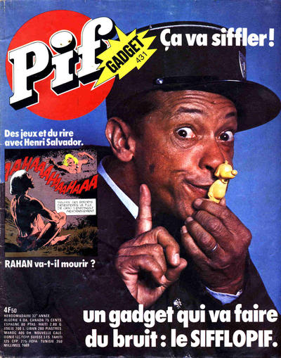 Cover for Pif Gadget (Éditions Vaillant, 1969 series) #431