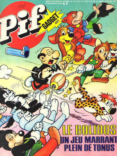 Cover for Pif Gadget (Éditions Vaillant, 1969 series) #491