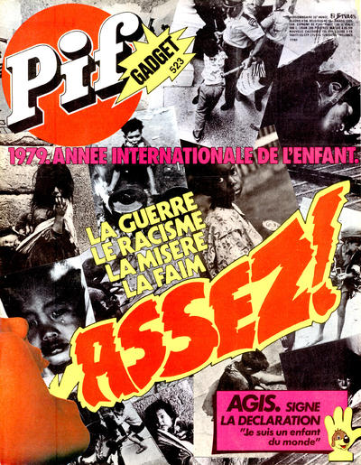 Cover for Pif Gadget (Éditions Vaillant, 1969 series) #523